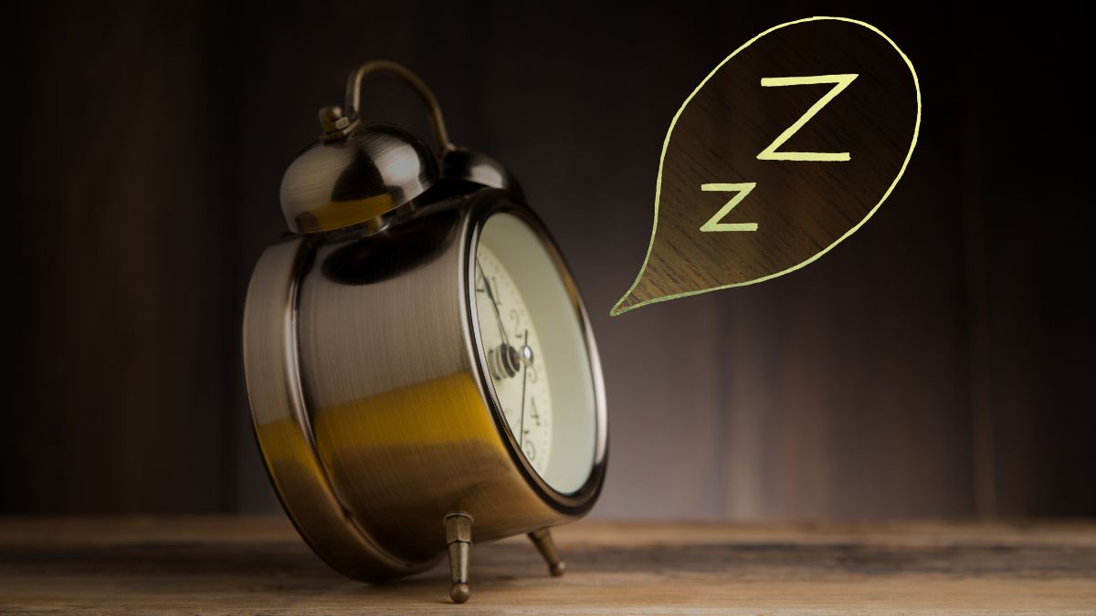 Alarm clock symbolizing circadiam rhythm
